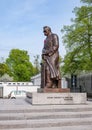 Pilsudski statue in Warsaw, Poland Royalty Free Stock Photo